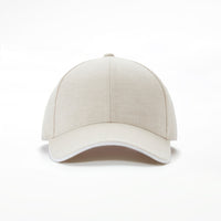 Classic Linen Cap in Oat Marl