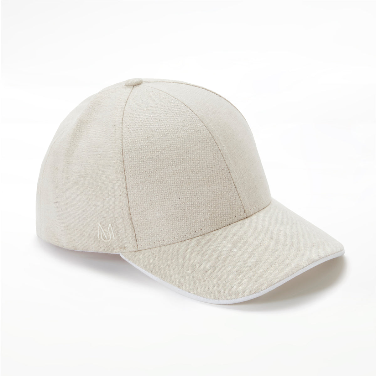 Classic Linen Cap in Oat Marl