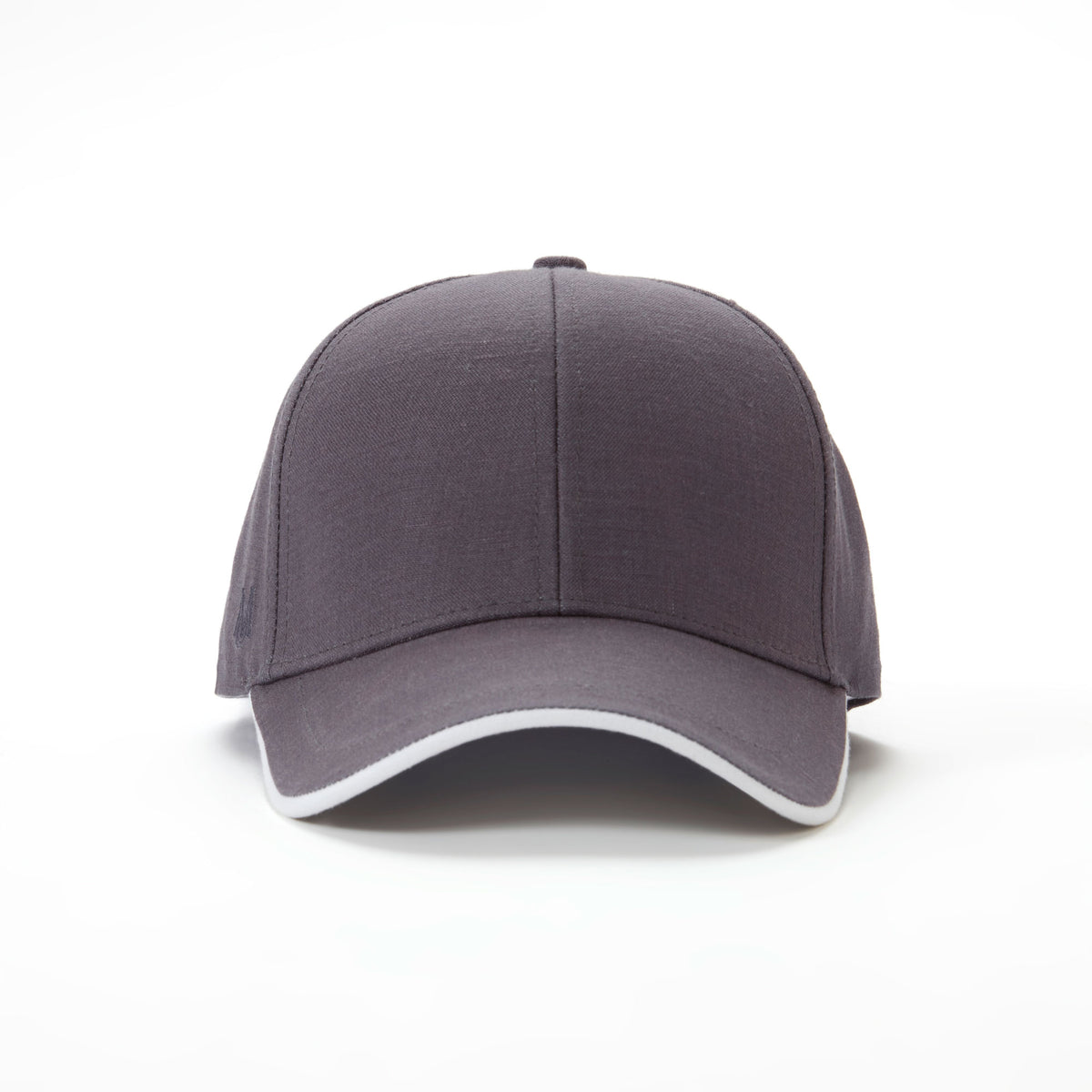 Classic Linen Cap in Charcoal