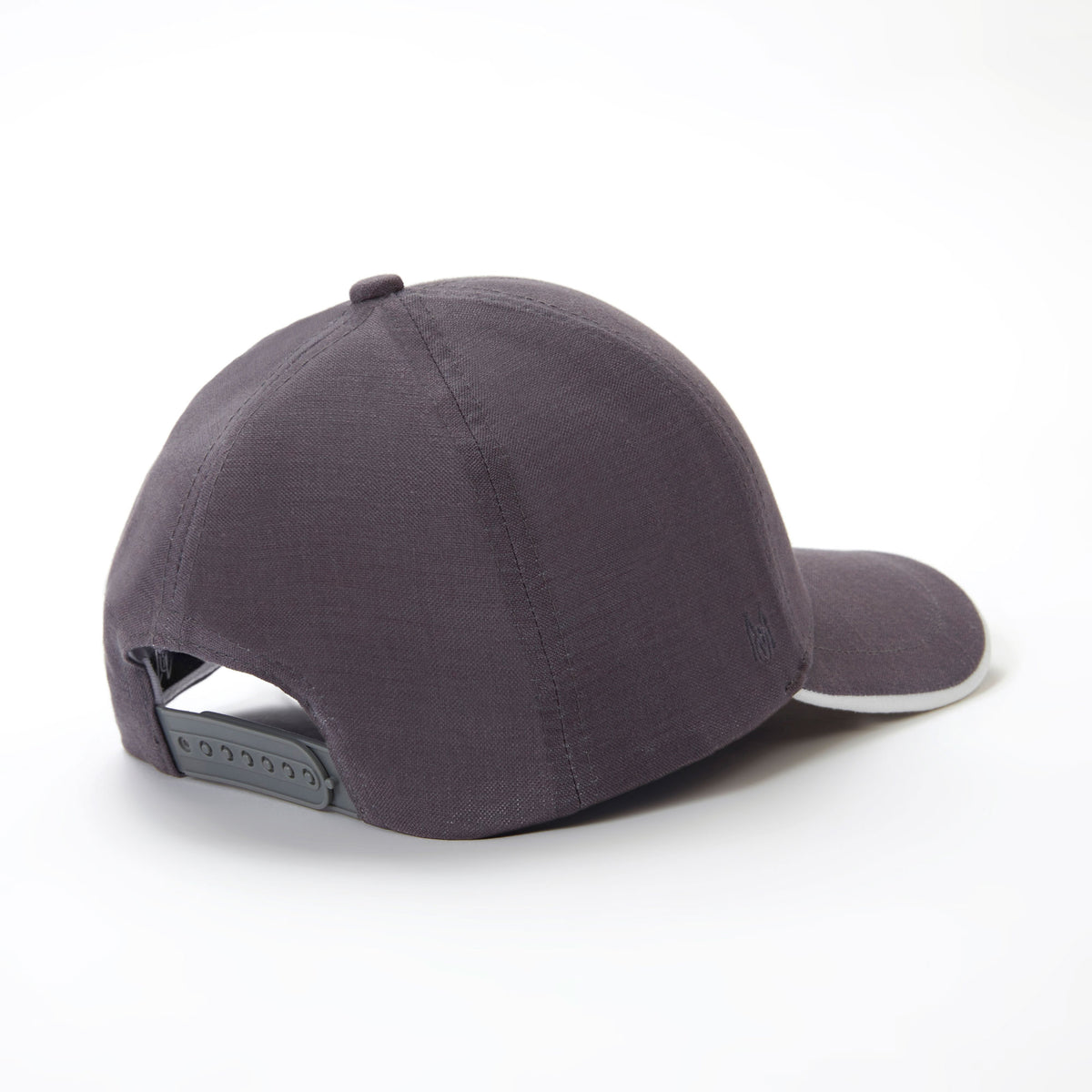 Classic Linen Cap in Charcoal