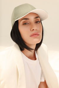 Classic Linen Cap in Olive