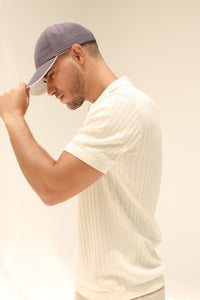 Classic Linen Cap in Charcoal