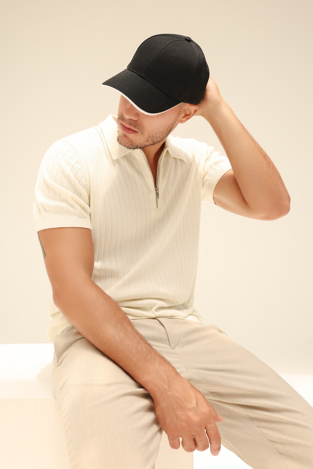 Classic Cotton Cap in Black