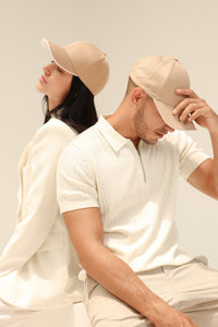 Classic Linen Cap in Tan
