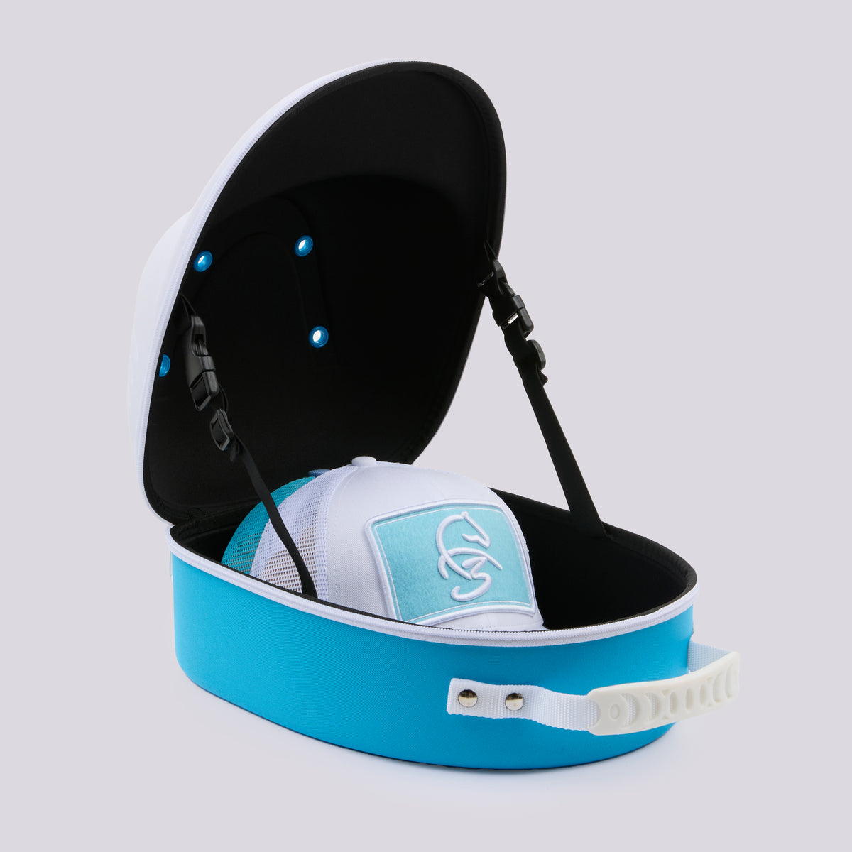 Cap Carrier- F3 White/Blue