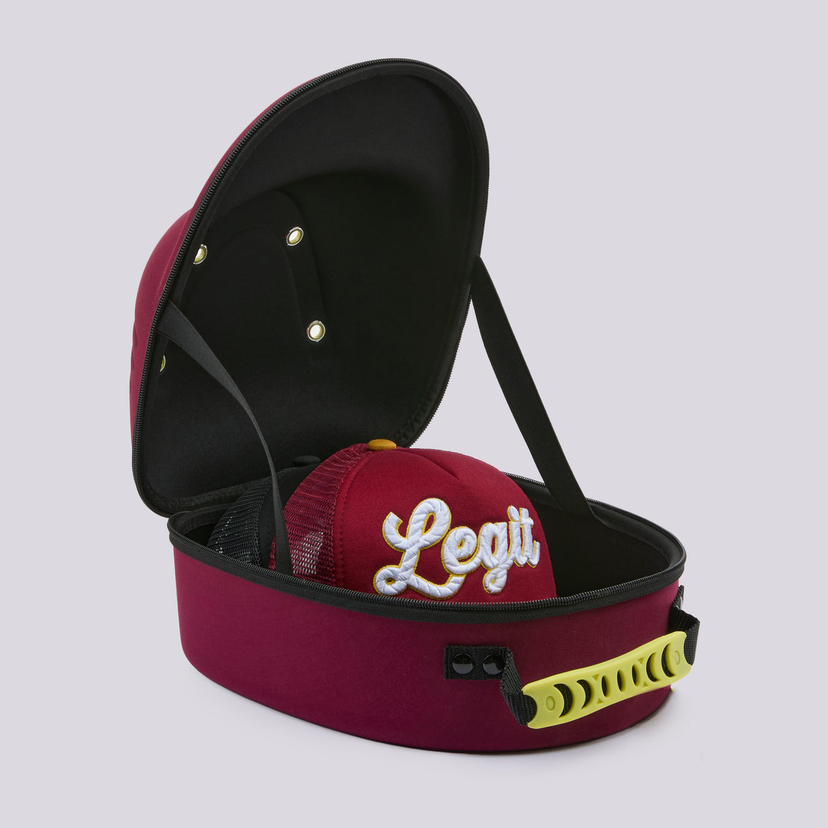 Cap Carrier- Maroon
