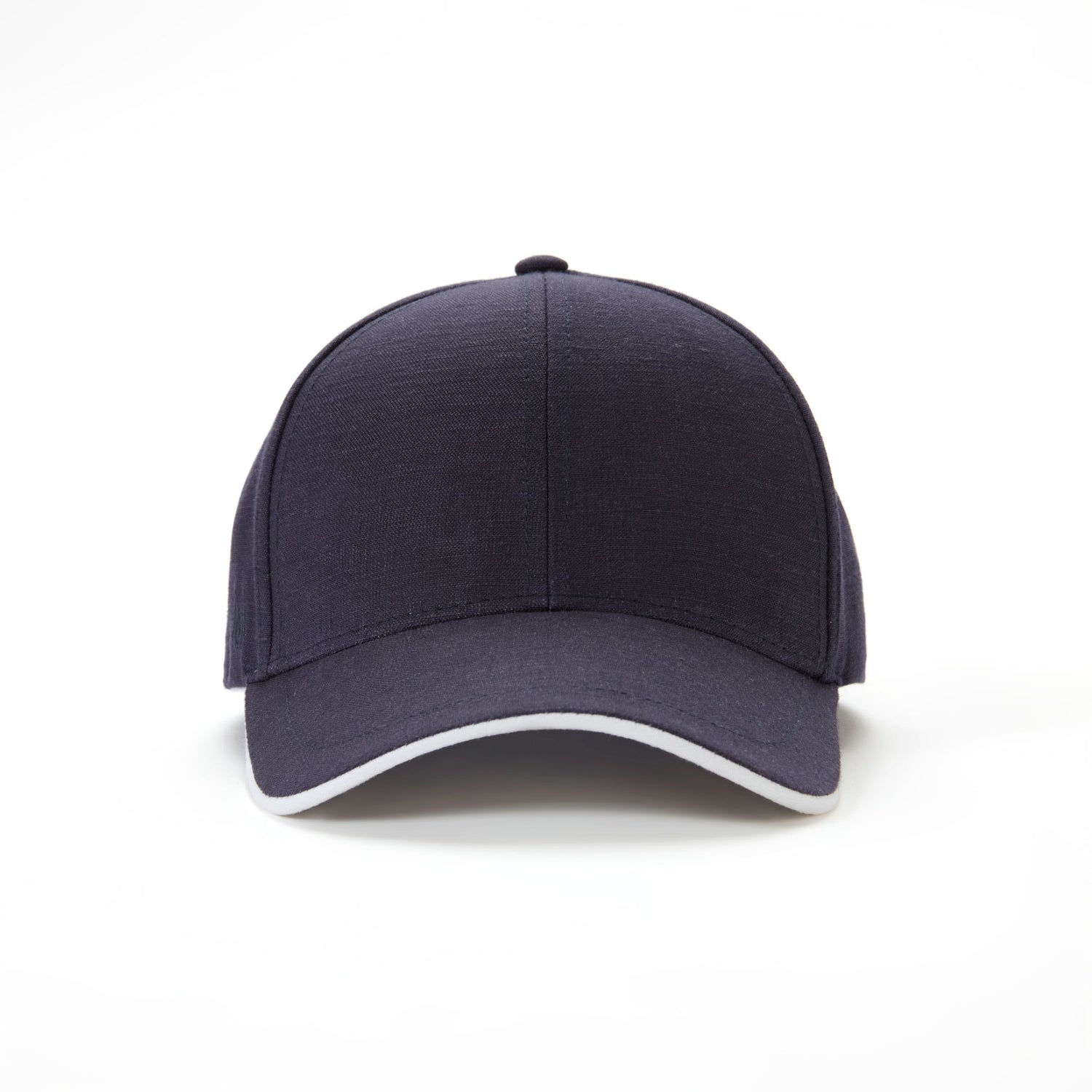 Classic Linen Cap in Midnight Blue